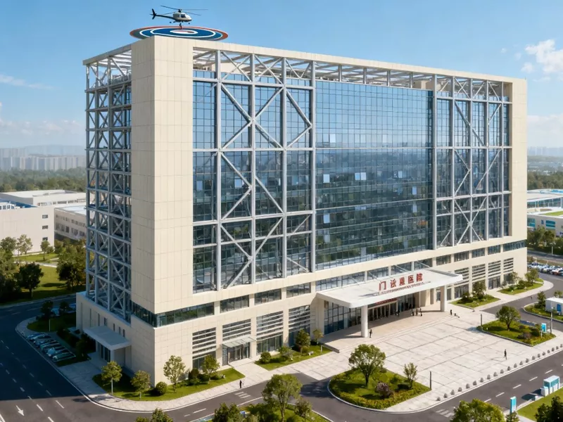 Ko turėtumėte reikalauti iš ligoninės plieno pastato?