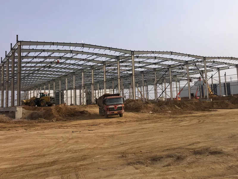 „Prefab Steel Metal Warehouse“ pastatas